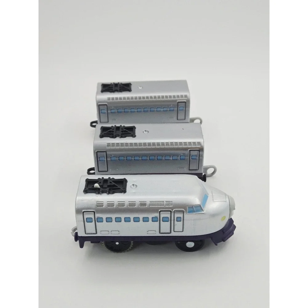 Thomas & Friends Kenji Motorized Bullet Train 3-Piece Set Mattel 2013 WORKS